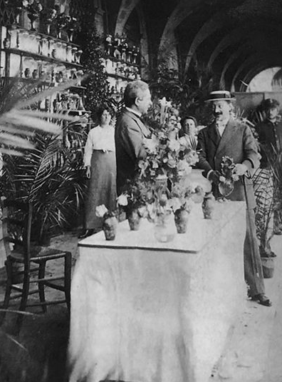 Giuseppe Barovier à la Mostra dei Fiori, 1914, image ©Wright