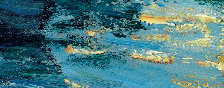 Detail of Gustave Caillebotte's Voiliers sur la Seine à Argenteuil, 1886