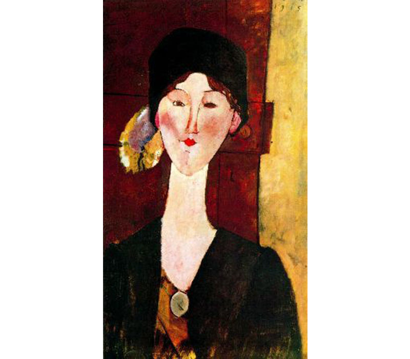 Amedeo Modigliani, ‘Béatrice Hastings’, 1915.