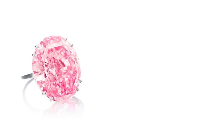 Deiser rosa Diamant ist derzeit das teuerste Schmuckstück bei einer Auktion (Foto: Sotheby's)