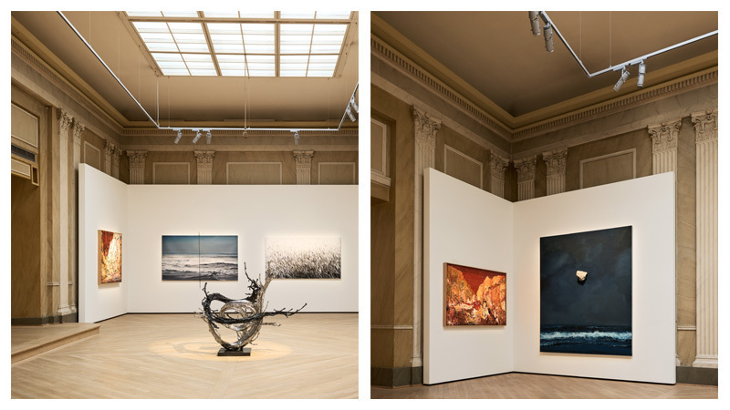 Paintings by Yin Zhaoyang, Gao Weigang and Shi Zhiying and sculpture by Zheng Lu