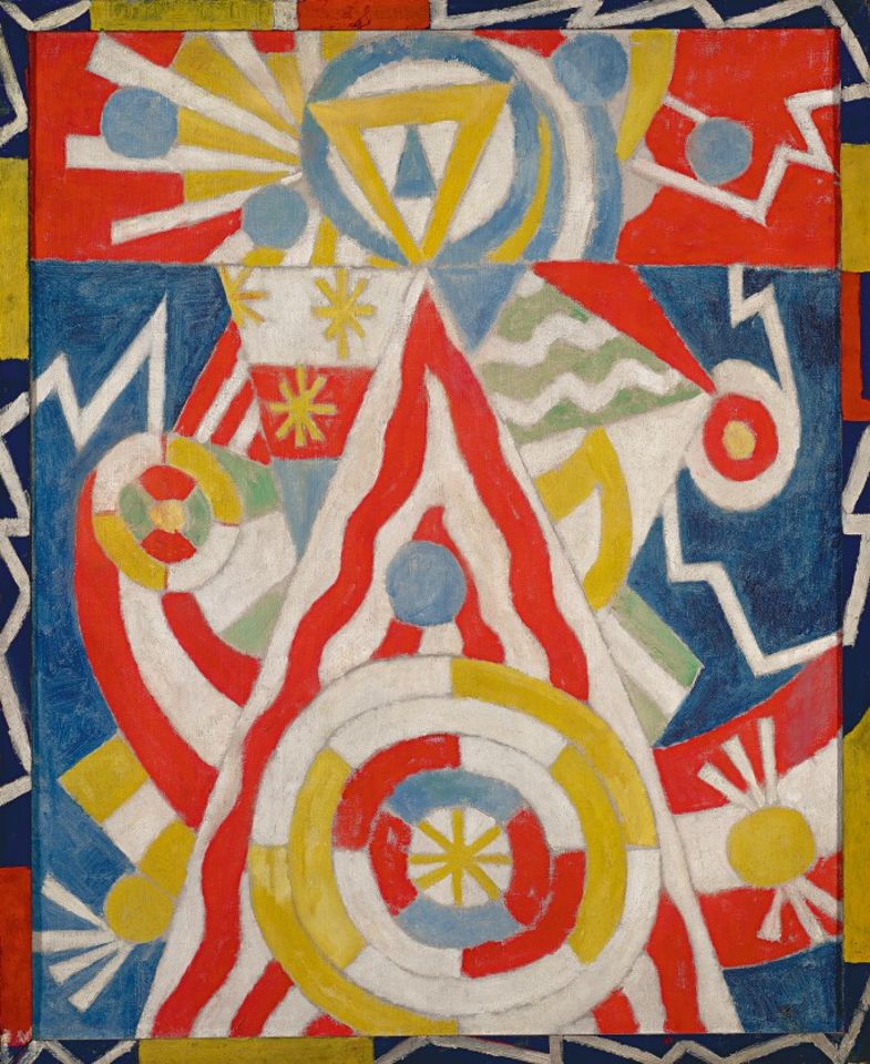 Marsden Hartley's, « Pre-War Pageant », 1913, image ©Sotheby's
