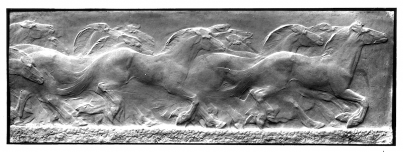 I cavalli della palude, Duilio Cambellotti, 1910.
