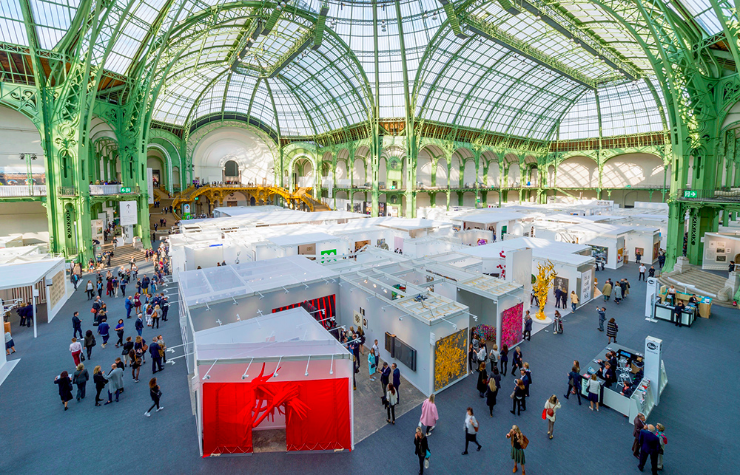 Fiac äger rum i Grand Palais i Paris