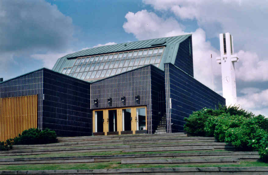 L'arrière de la mairie d'Aaltocentrum à Seinäjoki, image via Wikicommons
