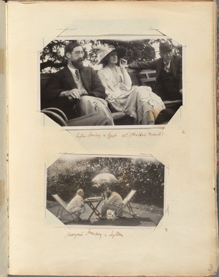 Virginia Woolf’s personal scrapbooks. Image: Harvard Library