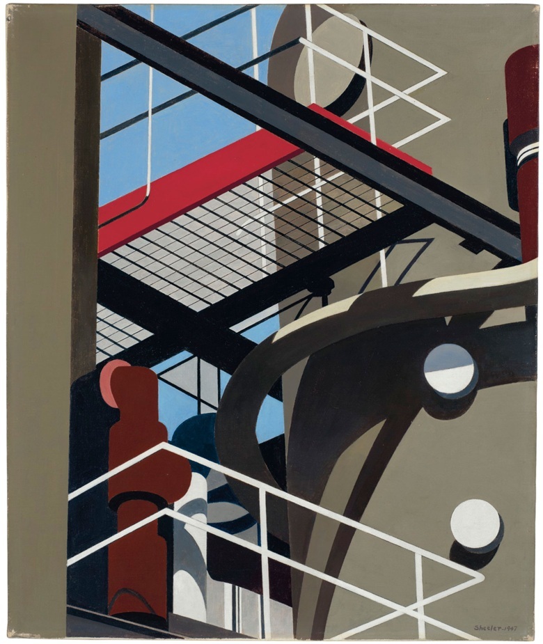 Charles Sheeler, Cat-walk (1947), immagine © Christie's