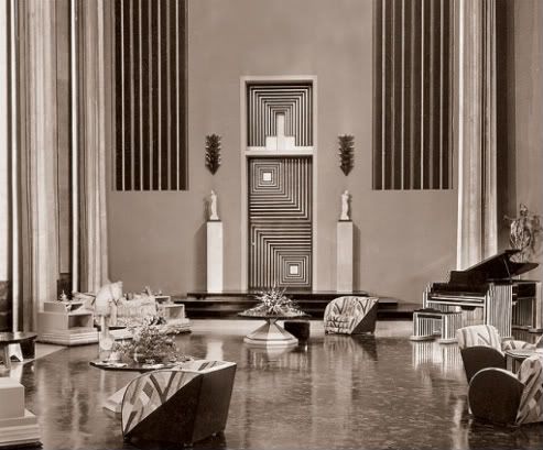 Art deco interior