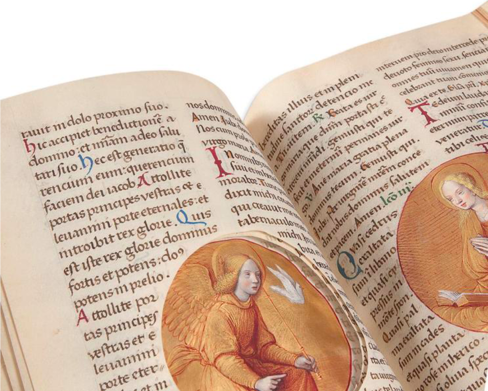Livre d'Heures Petau, image ©Aguttes