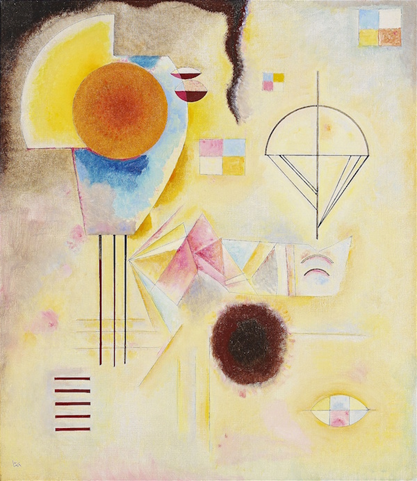 Wassily Kadinsky, "Kreis u. Fleck".