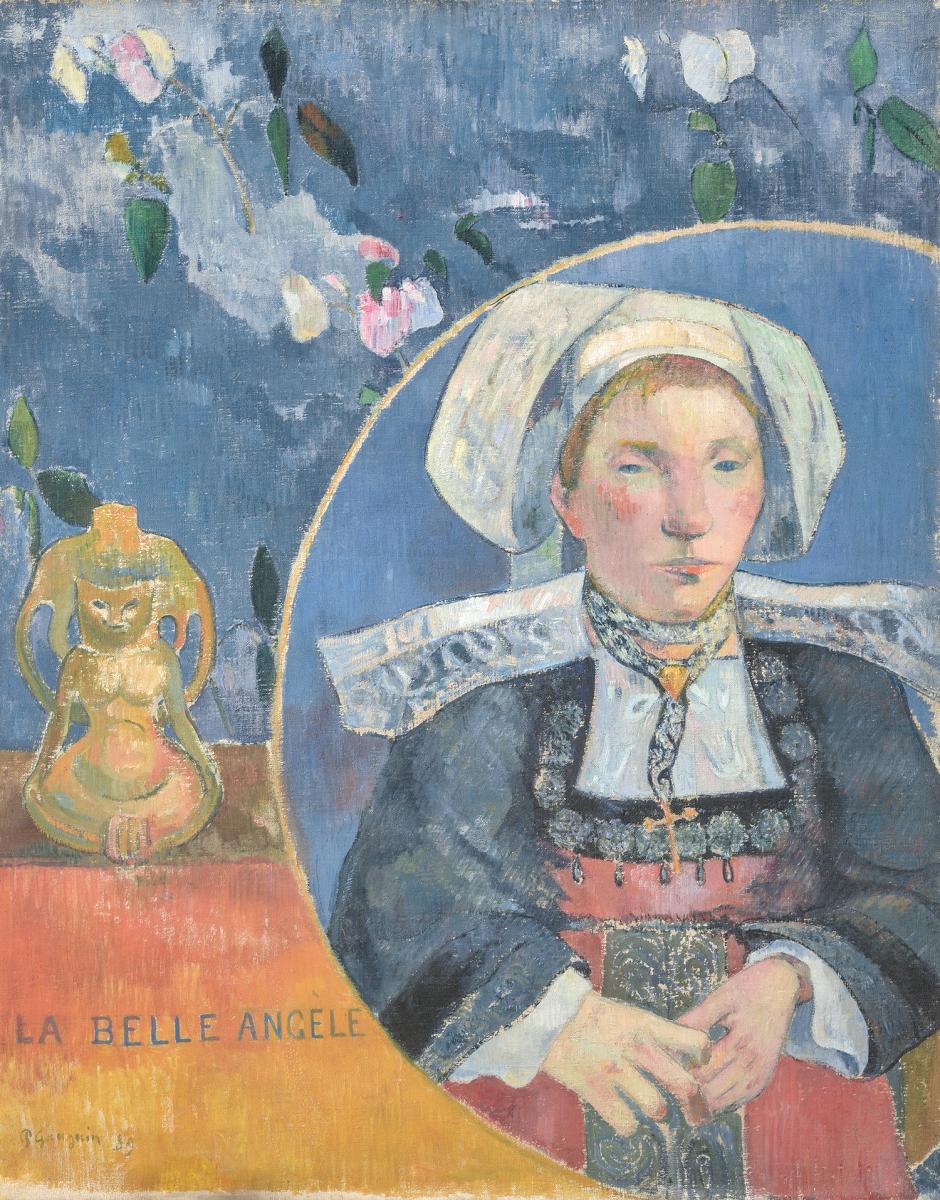 Paul Gauguin, La Belle Angèle, 1889, image © RMN-Grand Palais (Musée d'Orsay)
