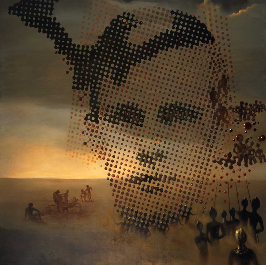 Portrait of My Dead Brother, Dalí år 1963. ©Salvador Dalí. Fundació Gala-Salvador Dalí