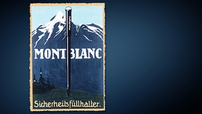 An Ad for the Original Montblanc Pen