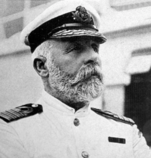 Edward Smith, Capitano del Titanic. Foto: Exponaut Edward Smith