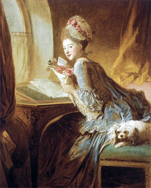 Jean-Honoré Fragonard (1732-1806) , Jeune fille endormie, 1756-1761, image via We make history