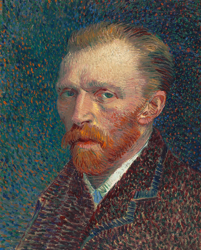 Vincent van Gogh, Autoportrait, 1887, image © The Art Institute Chicago