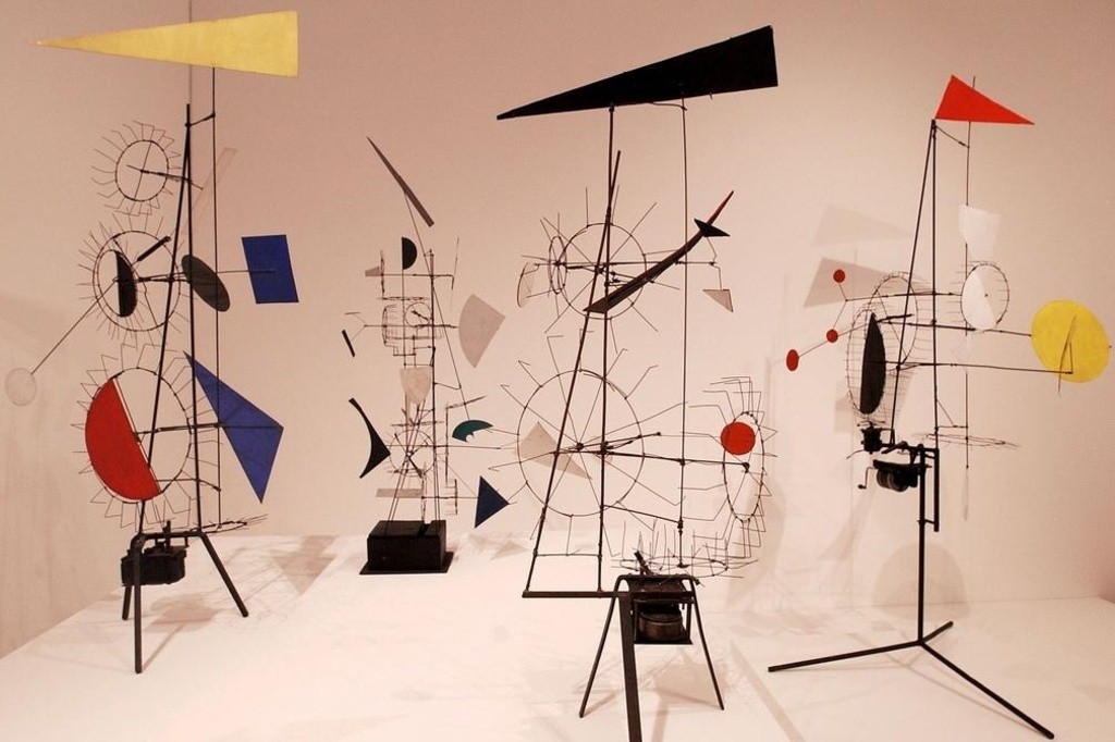 Jean Tinguely, "Metameccaniche", Museo Tinguely, Basilea.