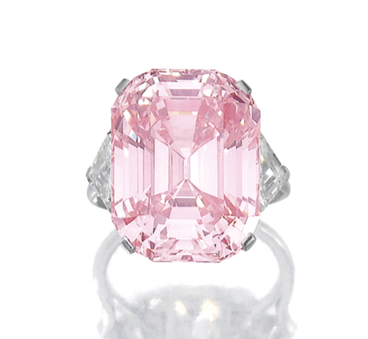 The Graff Pink, image ©Sotheby's