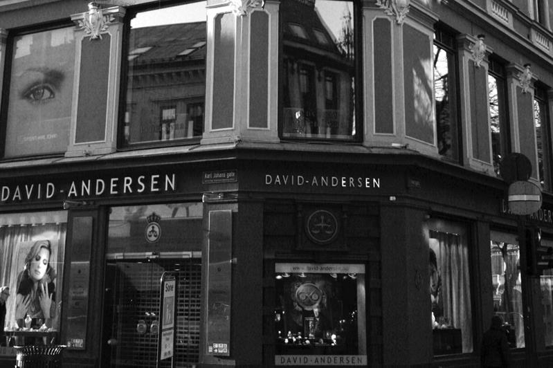 David Andersen's shop located in Oslo
