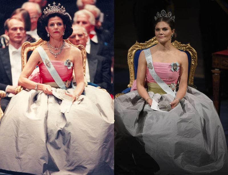 Ett föredöme. Kronprinsessan Victoria har återigen visat sitt goda omdöme samtidigt som hon hyllar sin mor, Sveriges Drottning