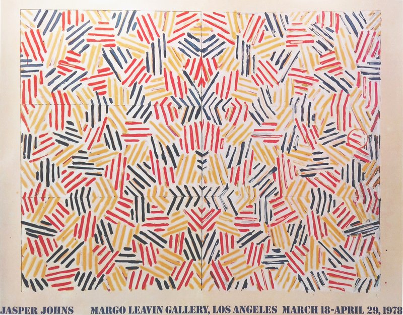 JASPER JOHNS "Jasper Johns (Corpse and Mirror, 1978)," Margo Leavin Gallery, Los Angeles, 1978