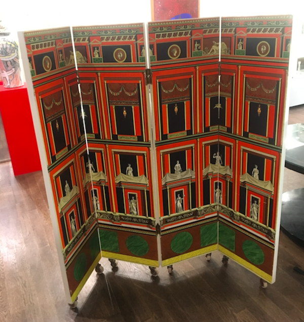 Vikskärm av Piero Fornasetti, FA:s Antik