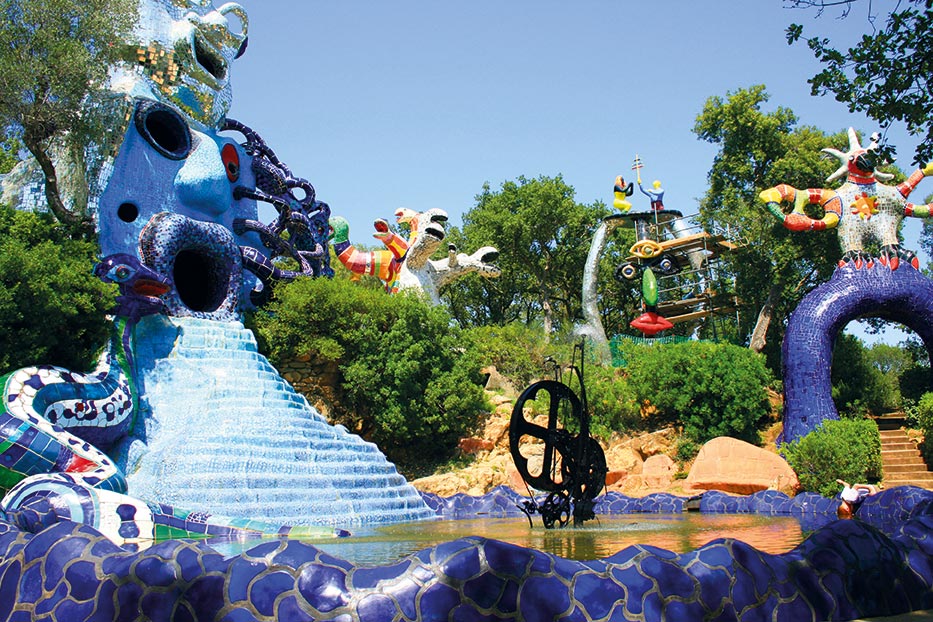 Le Jardin des Tarots, image via Francetv Éducation