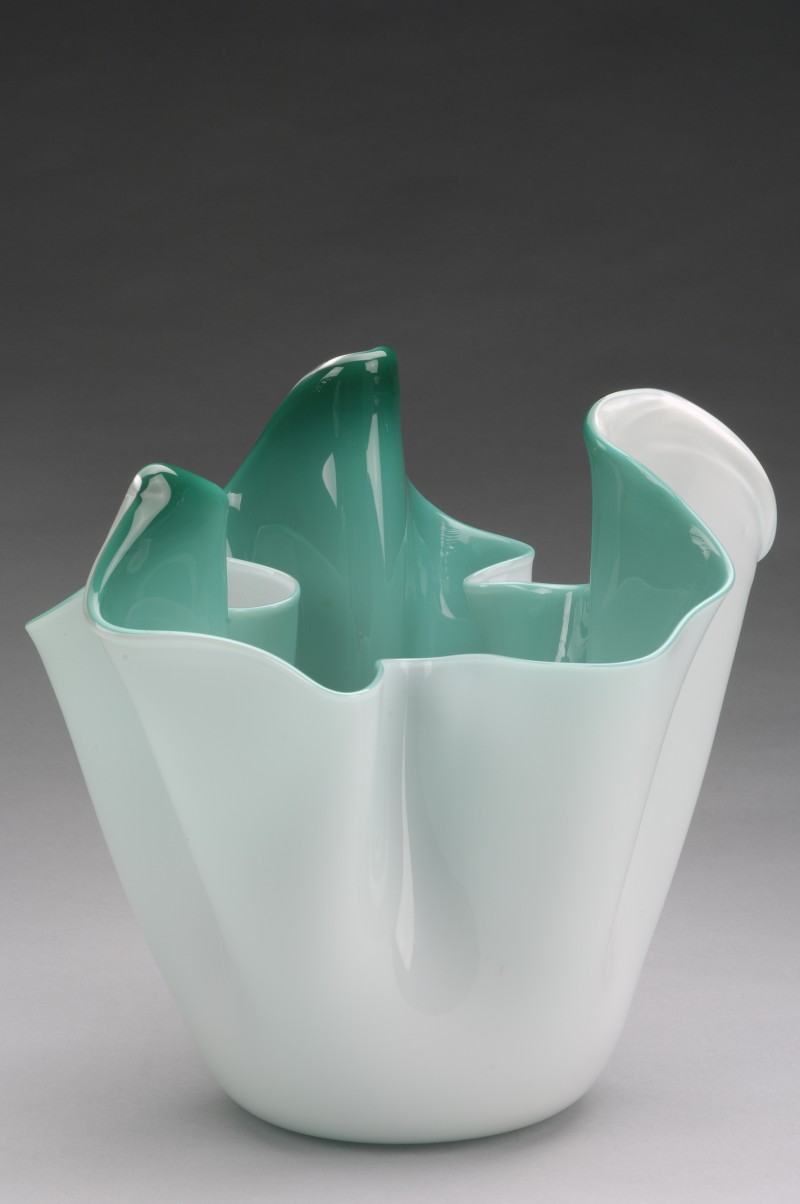 Klassikern "Fazzoletto", Muranoglas.