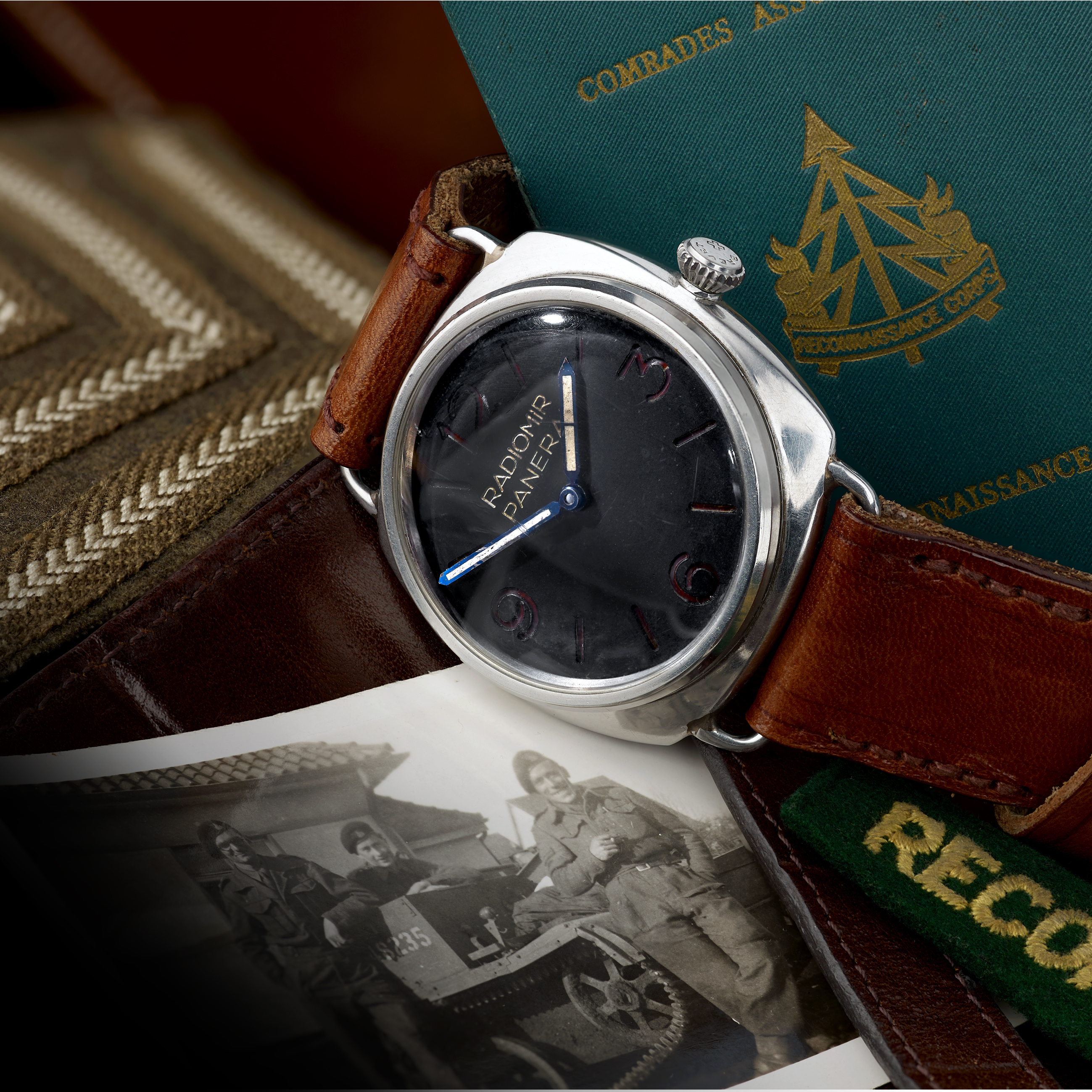 Panerai very rare and special Second World War military Diver wrist watch