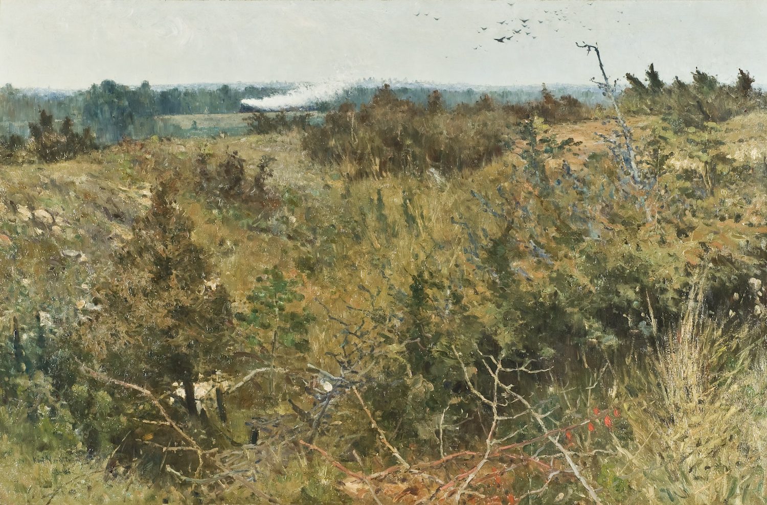 Karl Nordström, Grez-sur-Loing, 1885-86, olja på duk. Foto: Nationalmuseum