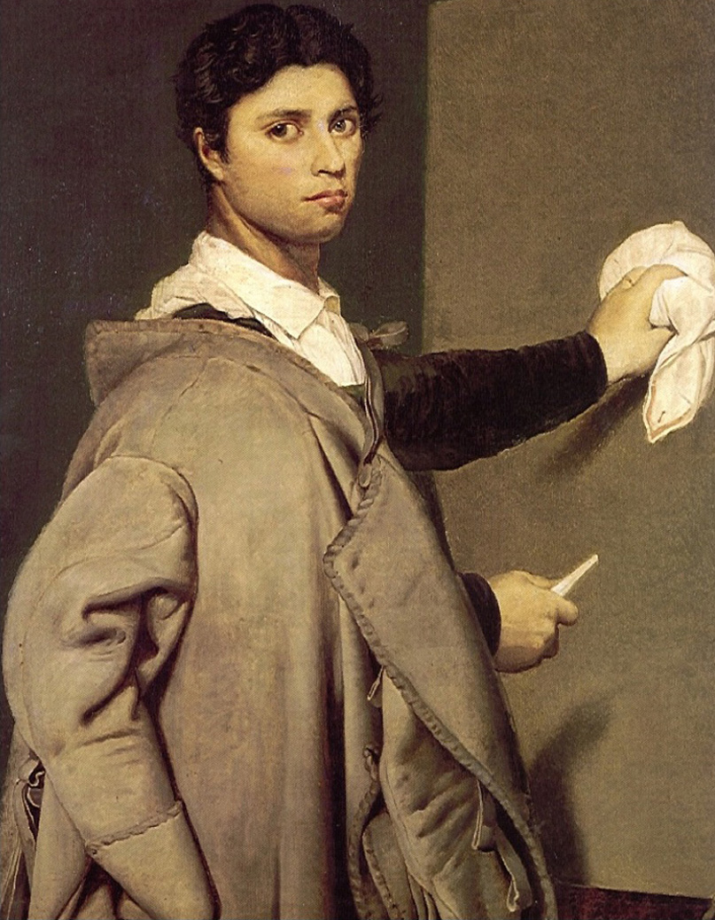 Julie Forestier, Autoportrait à vingt-quatre ans, 1807 via le Wikimedia Commons