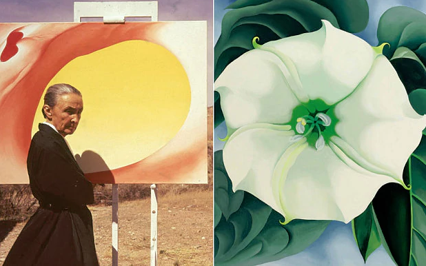Georgia O'Keeffe (1887 - 1986) Jimson Weed/White Flower No. 1