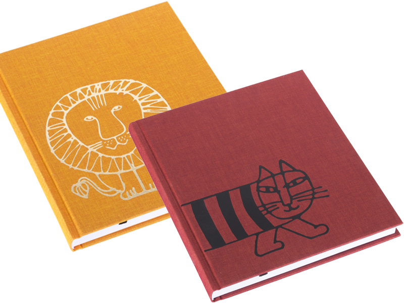Böcker med Lisa Larson-motiv från Bookbinders Design