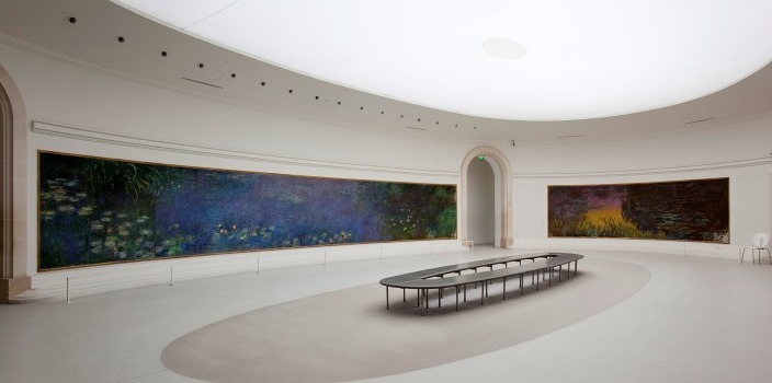 Monet's Water Lilies at Musee L'Orangerie