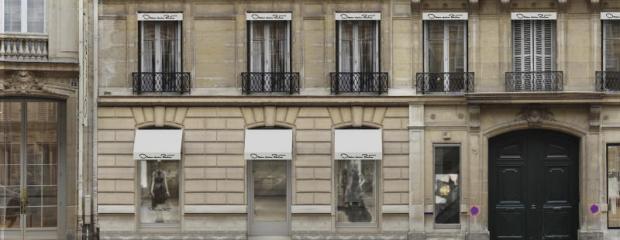 Rendering of the Oscar de la Renta boutique on Rue de Marignan. Photo: Bangkok Post