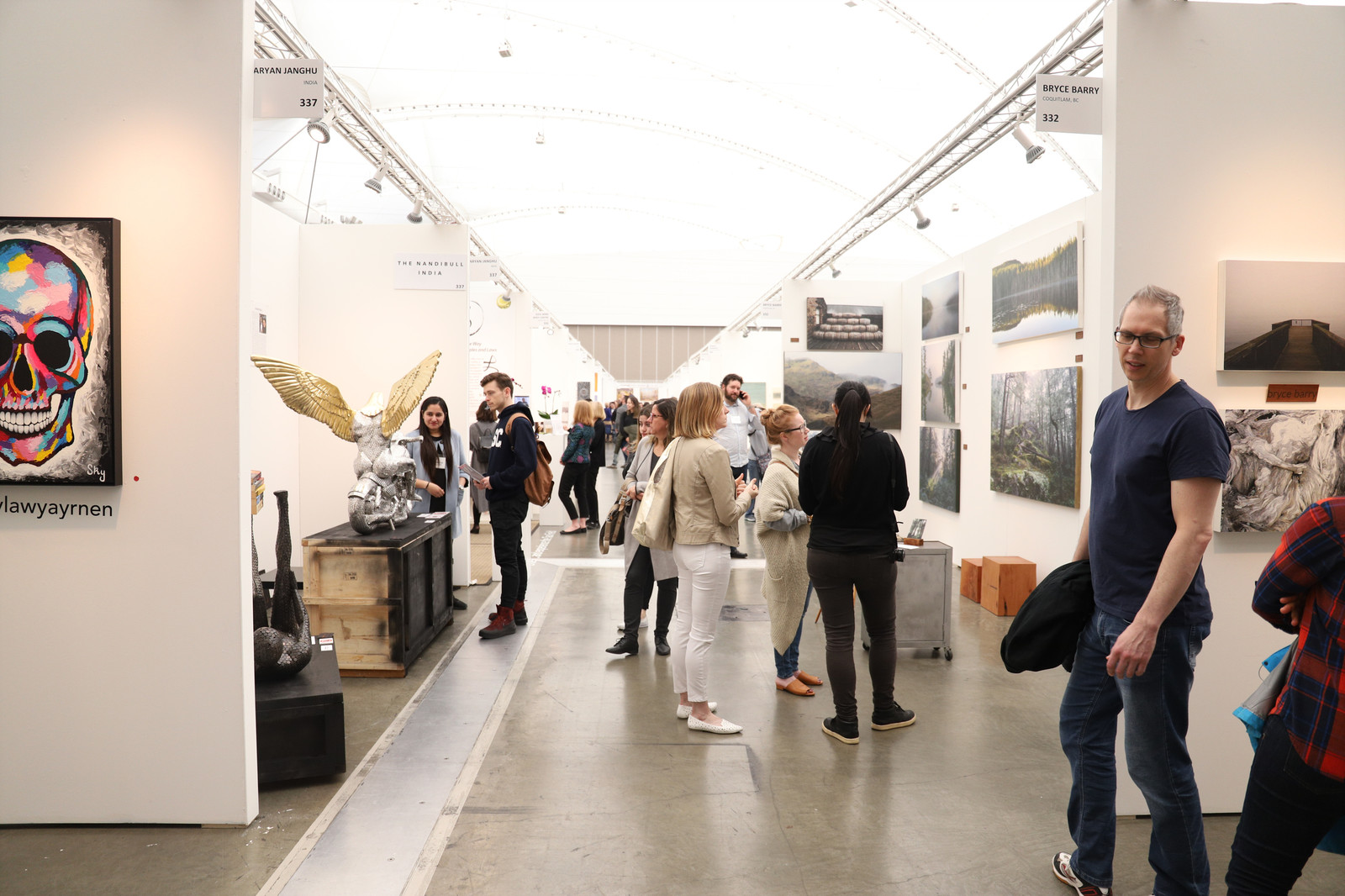 Inside Art Vancouver. Image: Art Vancouver