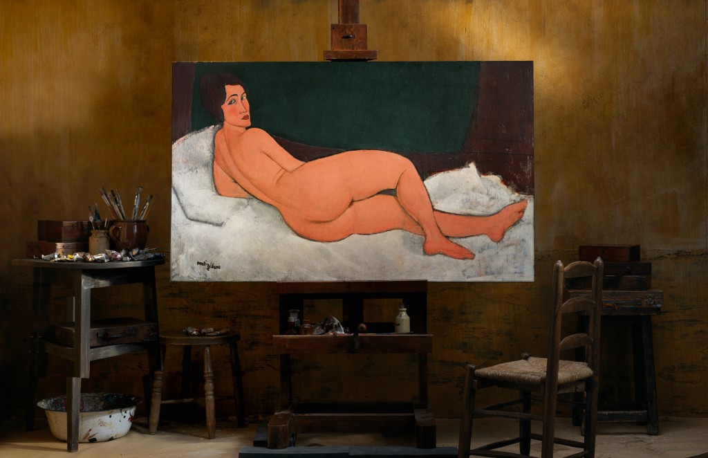 "Nu couché (sur le côté gauche)" von Amedeo Modigliani ist das bisher teuerste Kunstwerk des Jahres | Foto: ©Sotheby's