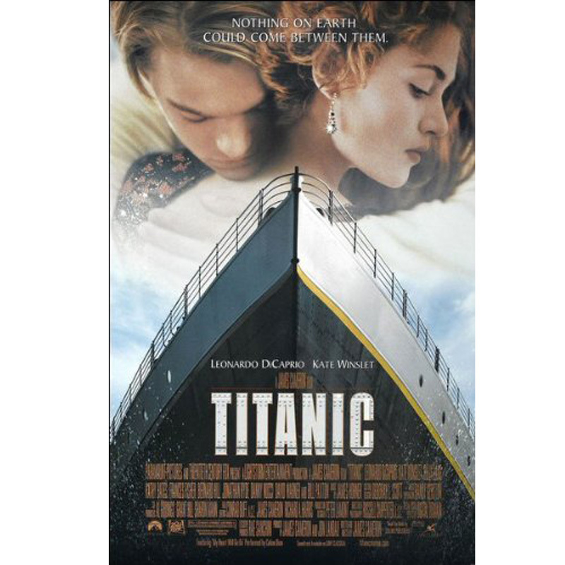 Poster del film "Titanic" (1997) di James Cameron