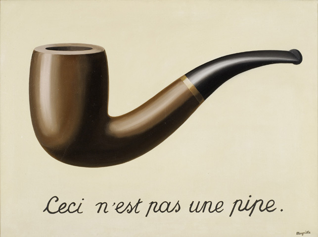 René Magritte, La trahison des images, 1928 | Foto: MoMA