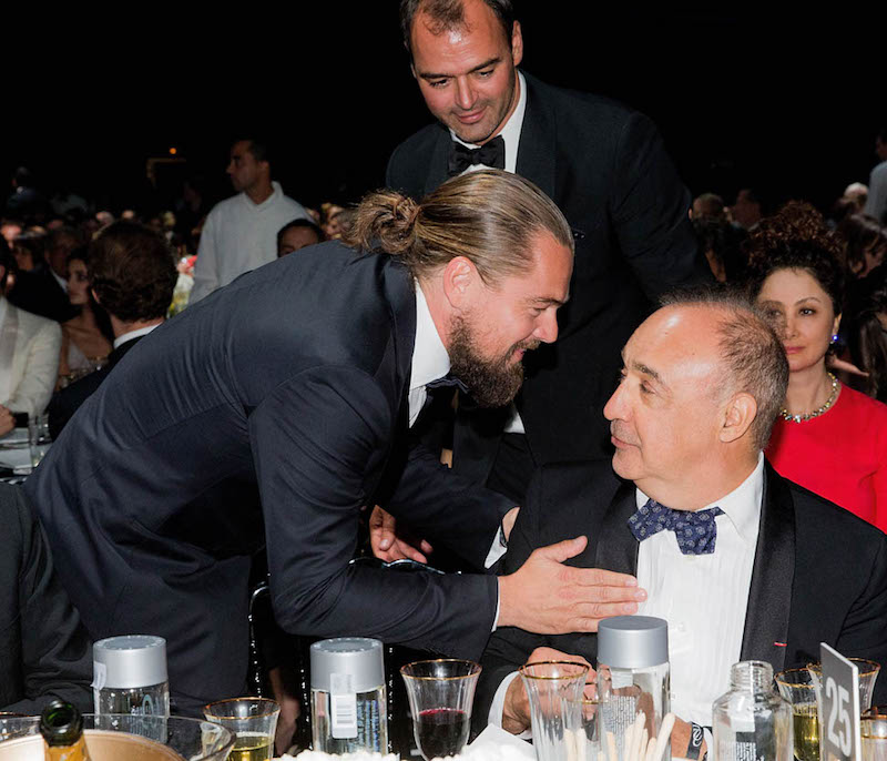 Leonardo DiCaprio attends dinner for the amfAR 22nd Annual Cinema Against AIDS Gala at Hotel du Cap-Eden-Roc on May 21, 2015 in Cap d'Antibes, France. (Photo by Kevin Tachman/amfAR15/WireImage)