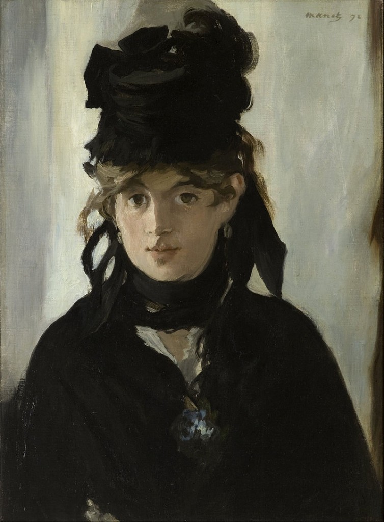 Portrait de Berthe Morisot par Édouard Manet, 1872