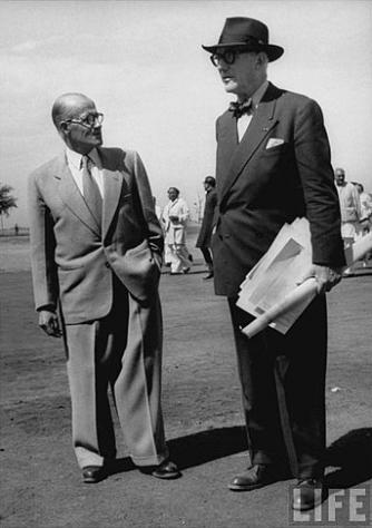 Pierre Jeanneret et Le Corbusier WikiCommons