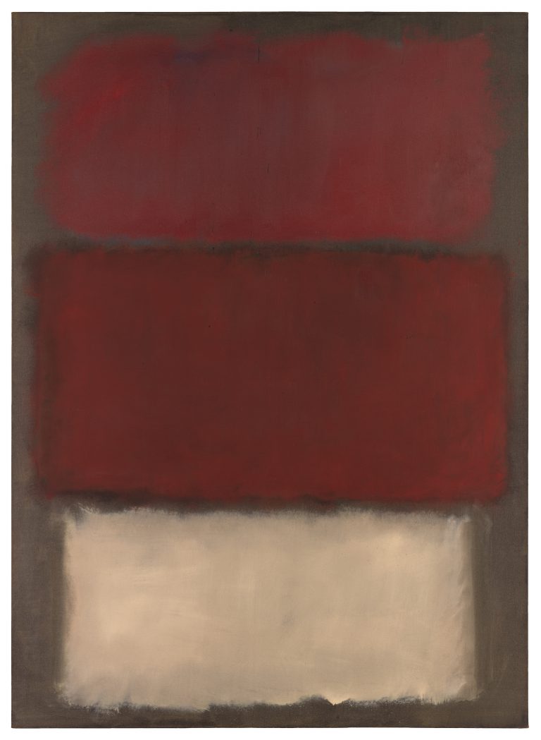 Sans titre, Mark Rothko, 1960, Musée d'art moderne de San Francisco ©1998 Kate Rothko Prizel et Christopher Rothko / Société de défense des droits des artistes (ARS) New York, photo par Katherine Du Tiel