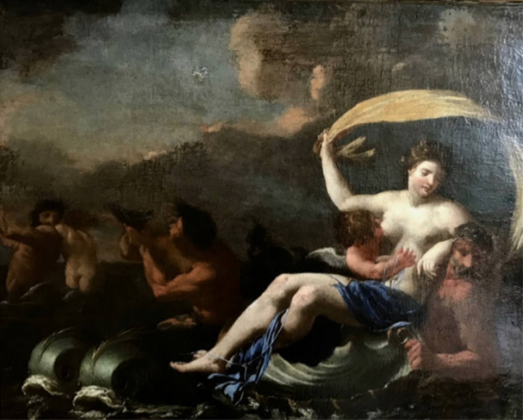Annibale Carraccis verk "Il trionfo di Galatea".