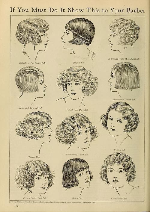 Styles created using the Marcel tongs