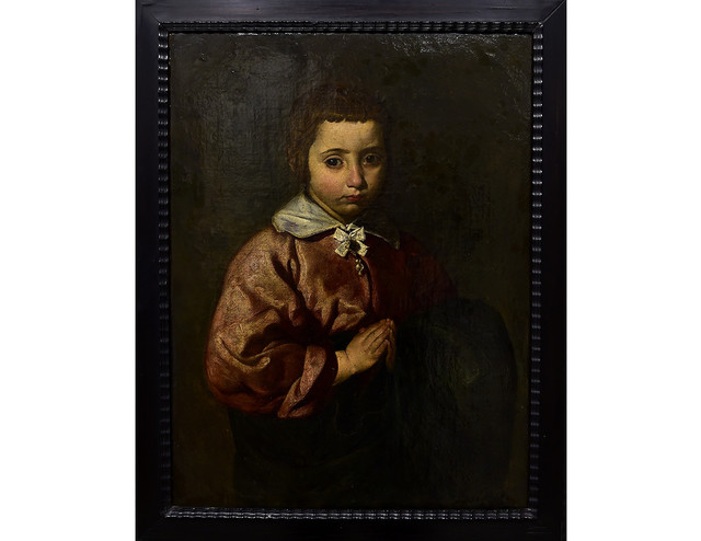"Retrato de una nina" (1916) (portrait d'une enfant) Diego Velazquez (1599-1660) © GERARD JULIEN / AFP