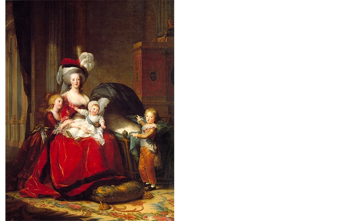 Élisabeth-Louise Vigée-Lebrun, Marie Antoinette mit ihren Kindern, 1787 | Abb. via Wikipedia