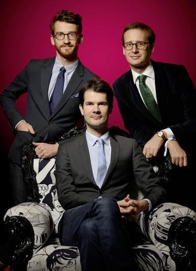 Olivier Fichot, Bertrand de Marignac und Cyril Duval © Erik Nicolas