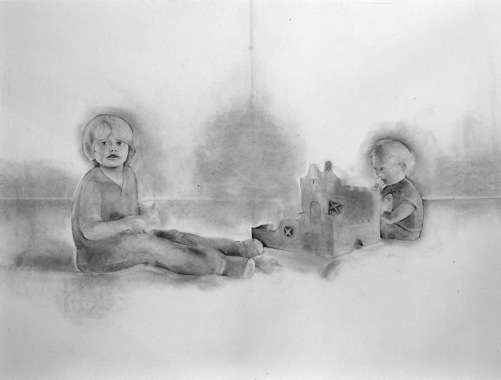 "Tage och Eliott", år 2007. Foto: Astrid van Arkel.