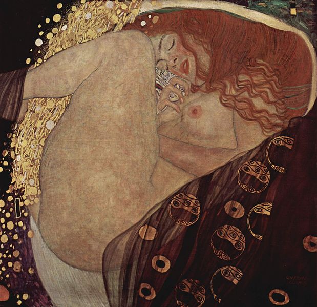 GUSTAV KLIMT - Danaë, 1907/08 Abb. commons.wikimedia.org